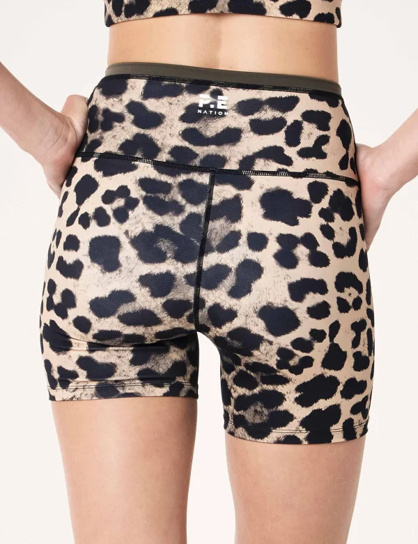 Stellar 5" Bike Short - Leopard - Image 2