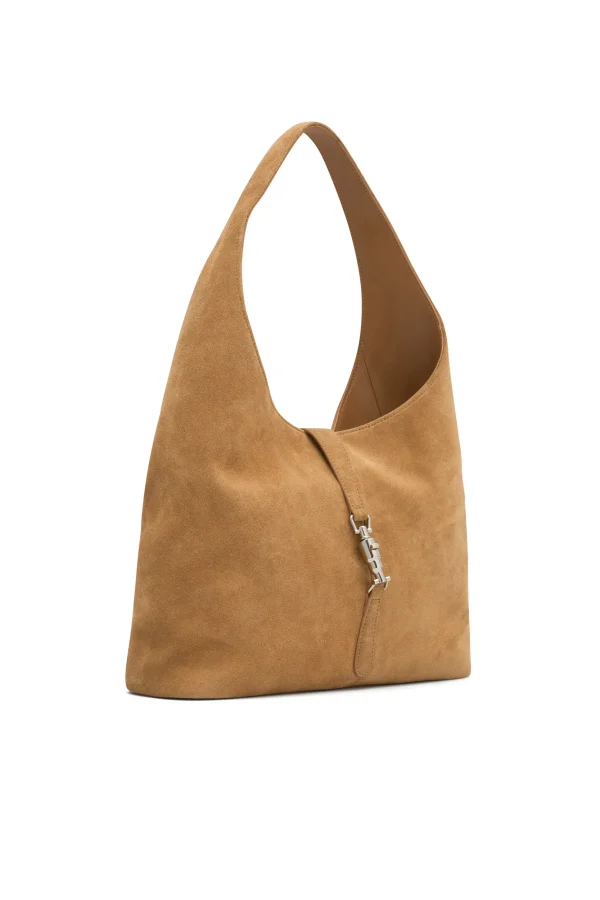 THE PIPER HONEY SUEDE BAG - Image 5