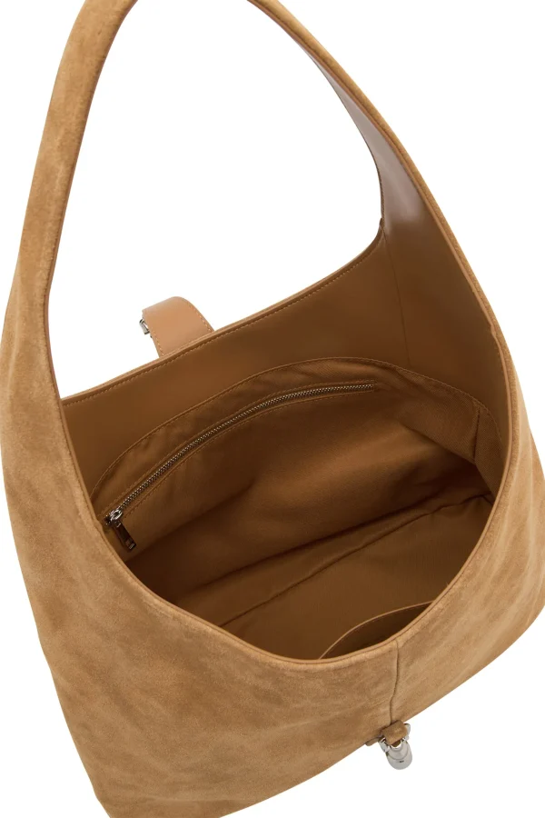 THE PIPER HONEY SUEDE BAG - Image 7