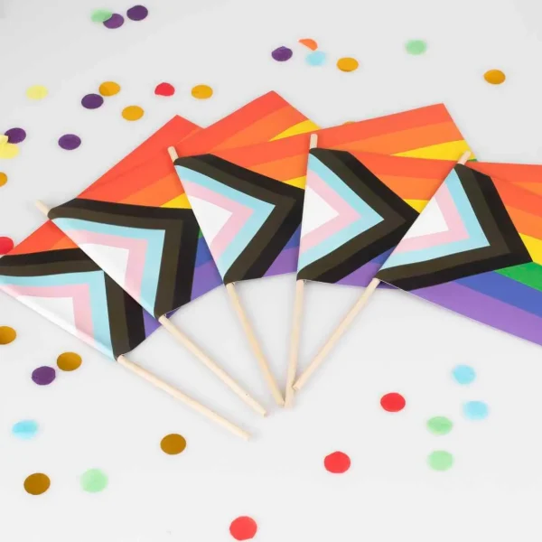 Handheld Pride Flag (pack of 5) - Image 2