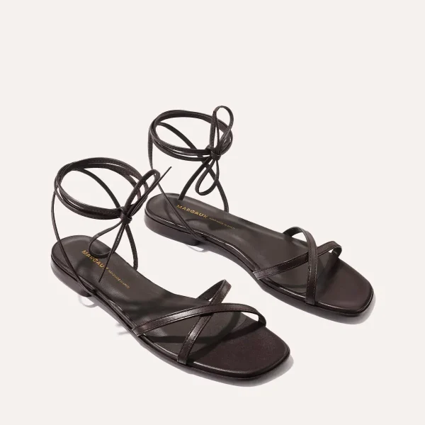 The Wrap Sandal - Espresso Nappa - Image 2