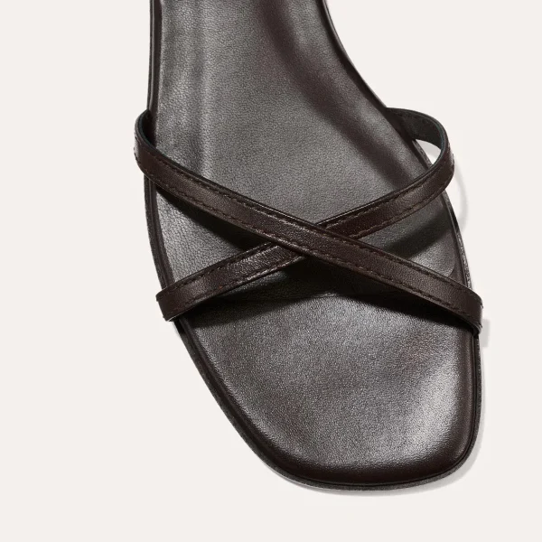 The Wrap Sandal - Espresso Nappa - Image 5