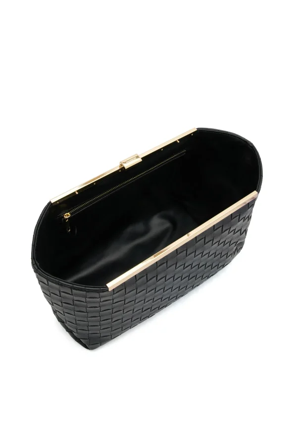 THE ROSETTA BLACK CLUTCH - Image 4