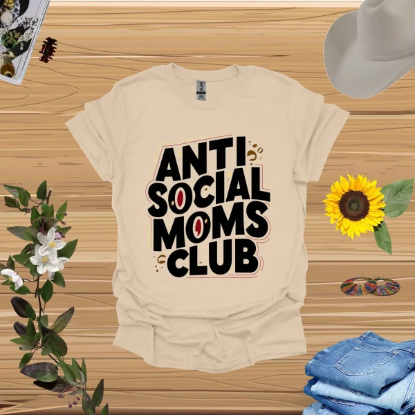 Anti Social Moms Club Shirt - Image 4