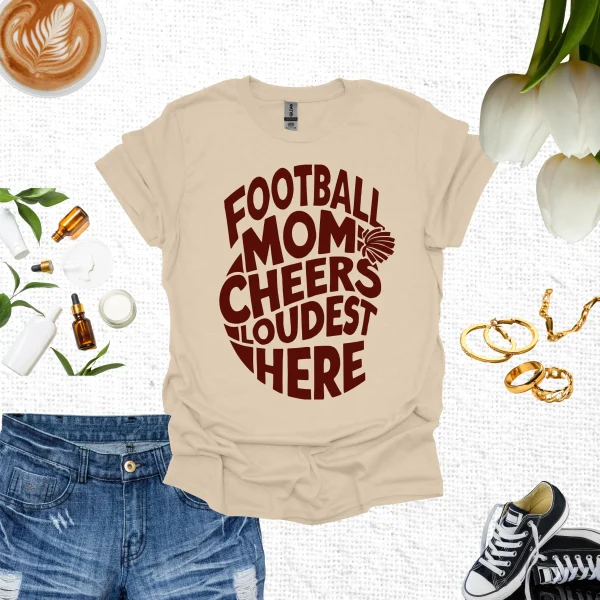 Football Mom Shirt - Own the Sidelines - Image 4