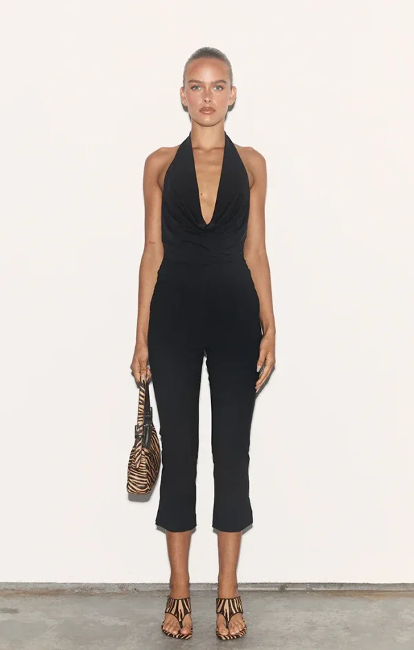 THE SHILOH BLACK CAPRI PANT - Image 4