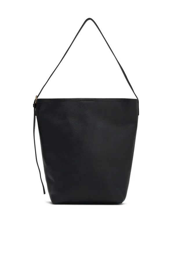 THE SMITH BLACK BUCKET BAG