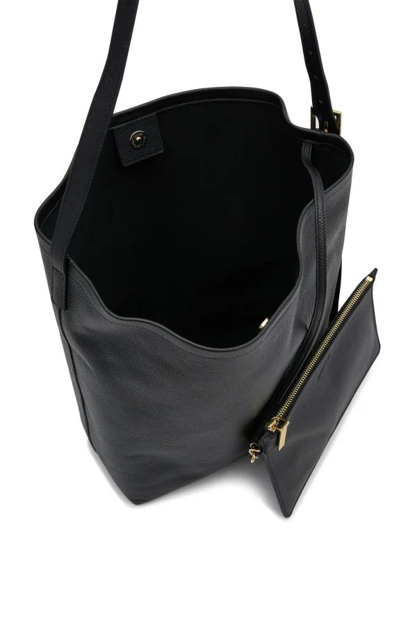 THE SMITH BLACK BUCKET BAG - Image 6