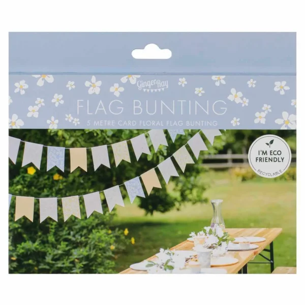 Floral Flag Party Bunting - Image 2