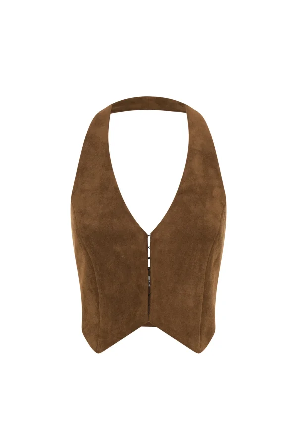 THE STATEN BROWN VEST - Image 7