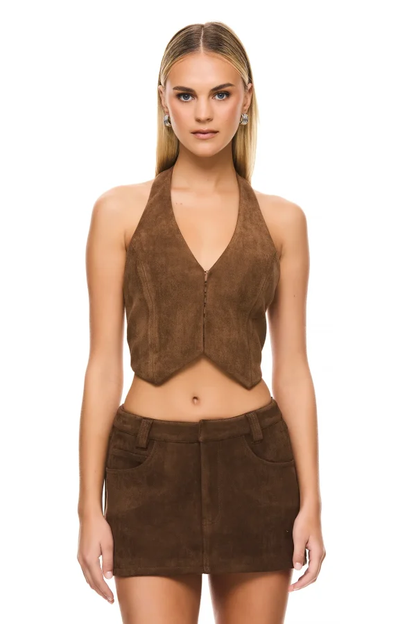 THE STATEN BROWN VEST