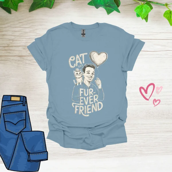 Cat Dad Shirt - Image 6
