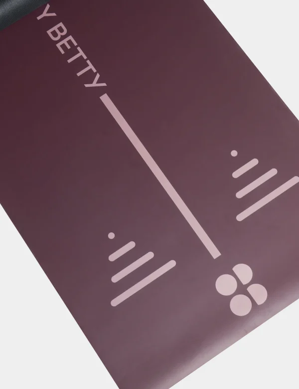 Balance Yoga Mat - Midnight Cherry Purple - Image 3