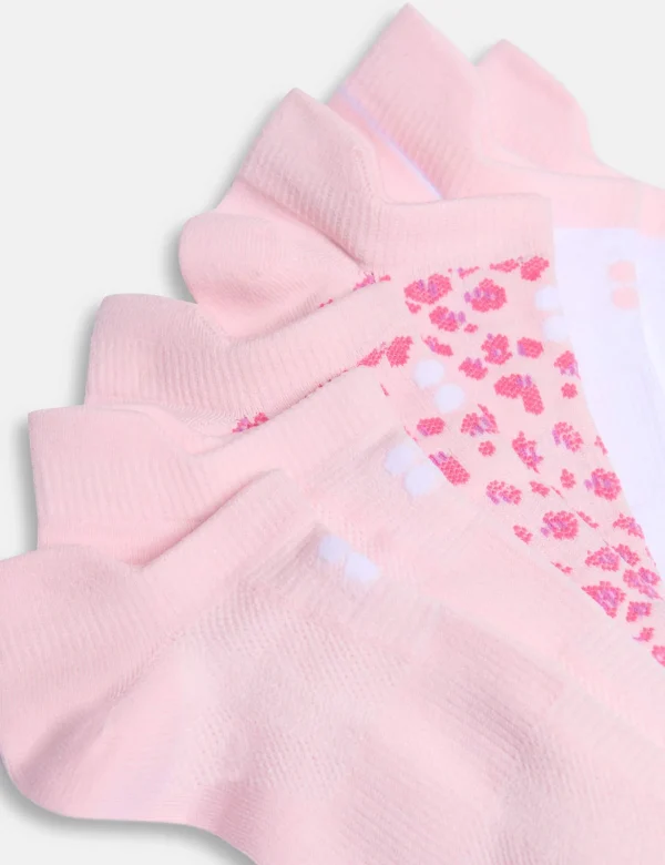 Lightweight Trainer Socks 3 Pack - Nerine Pink - Image 2