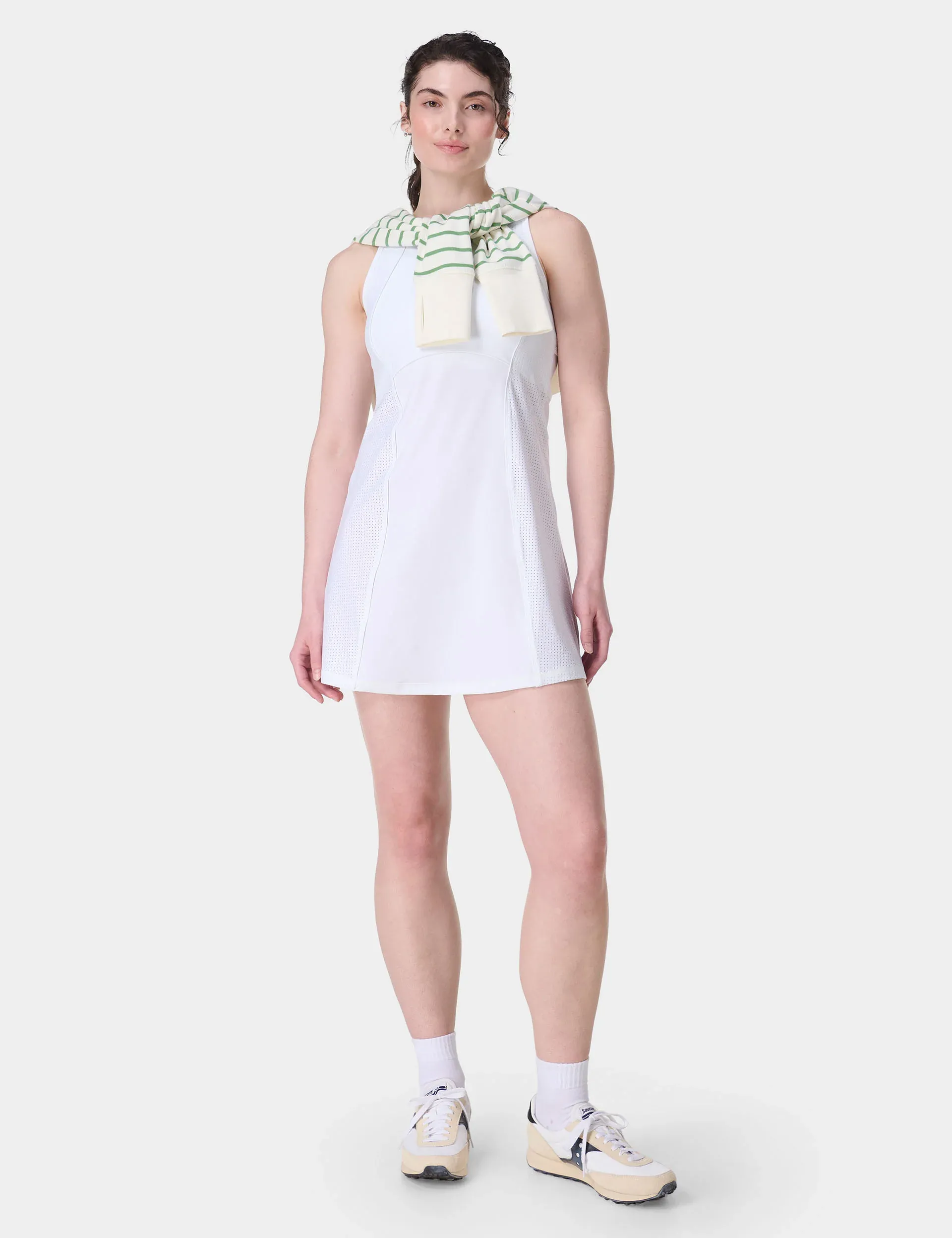 Racket Tennis Dress - White - Image 5
