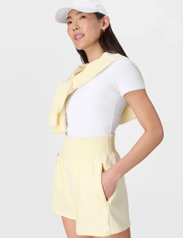 Sand Wash CloudWeight Shorts - Buttercream Yellow - Image 6