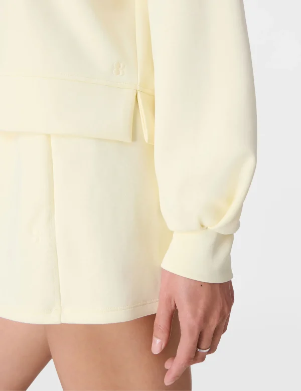 Sand Wash CloudWeight Sweatshirt - Buttercream Yellow - Image 4