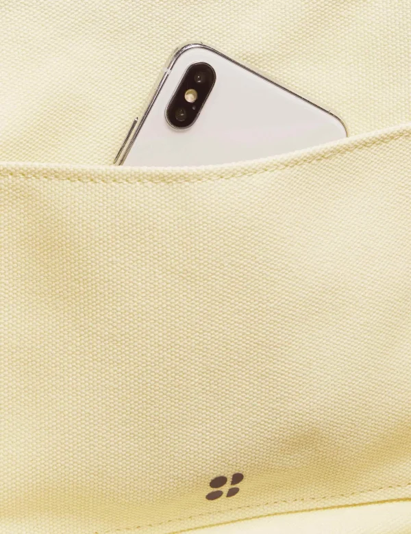 SB Canvas Bucket Bag - Buttercream Yellow - Image 6