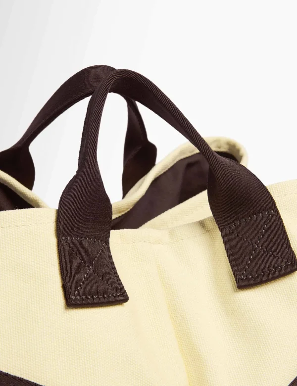 SB Canvas Bucket Bag - Buttercream Yellow - Image 5