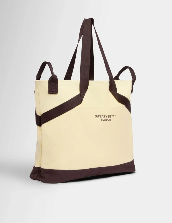 SB Canvas Bucket Bag - Buttercream Yellow - Image 2