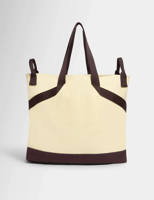 SB Canvas Bucket Bag - Buttercream Yellow - Image 3