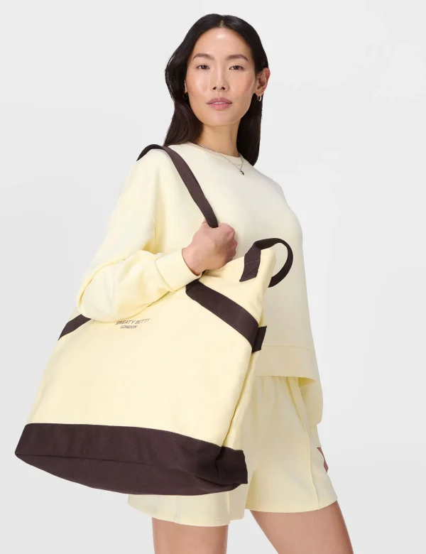 SB Canvas Bucket Bag - Buttercream Yellow - Image 8