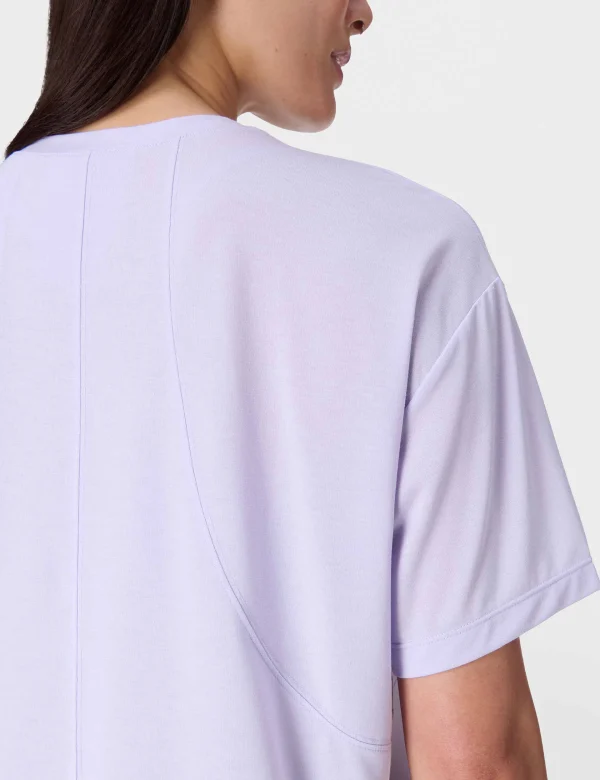Soft Flow Studio T-Shirt - Heather Purple - Image 3