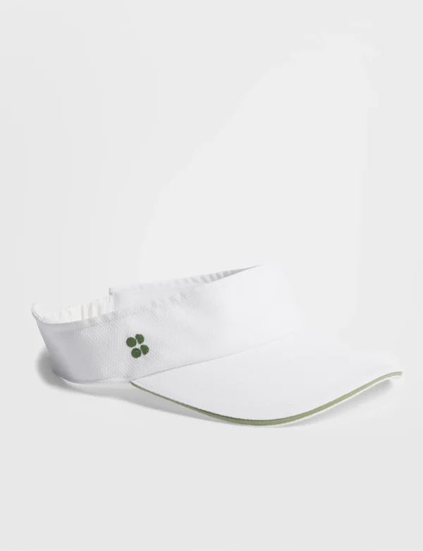 The Volley Visor - White/Courtside Green