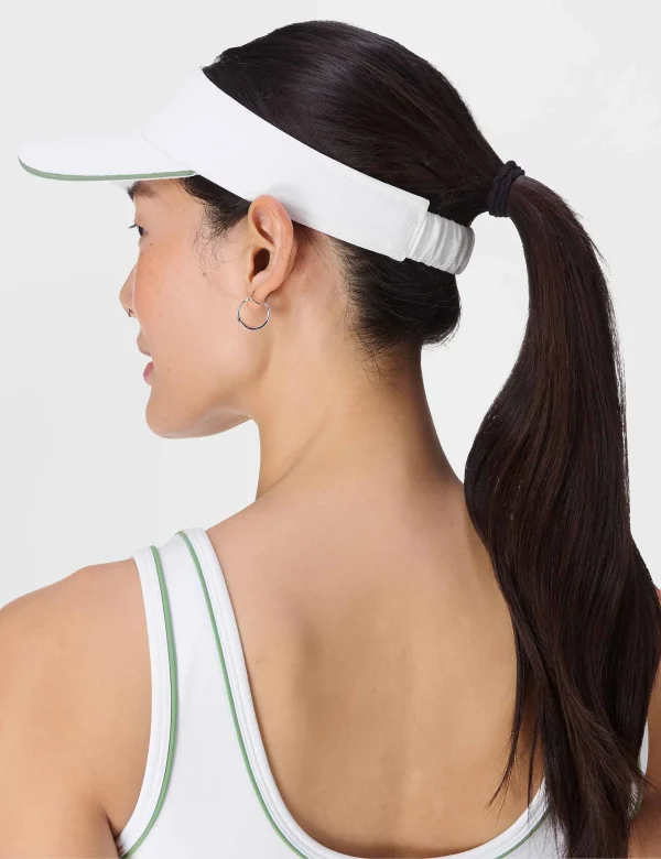 The Volley Visor - White/Courtside Green - Image 4