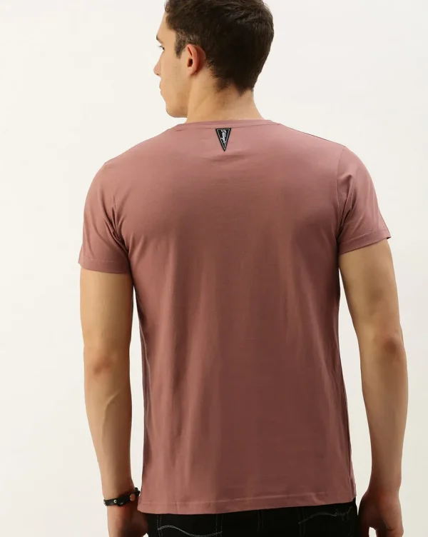 Crew Neck T-shirt with Applique Detail - Image 2