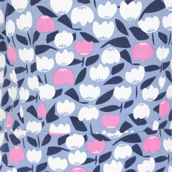 Lazy Jacks Clothing - Printed Dress Bud Pink - Image 4