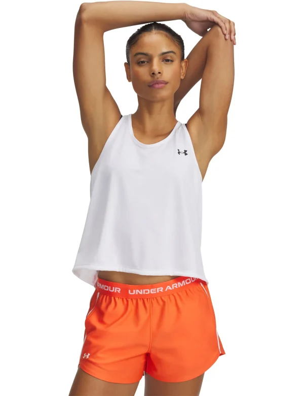 UA Tech Swing Tank - White/Black
