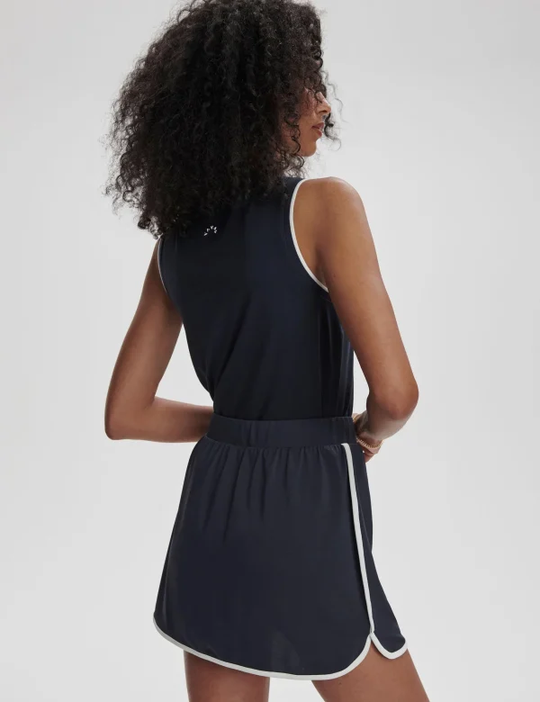 Archer Mid Rise Skort 13.5" - Blue Nights - Image 3