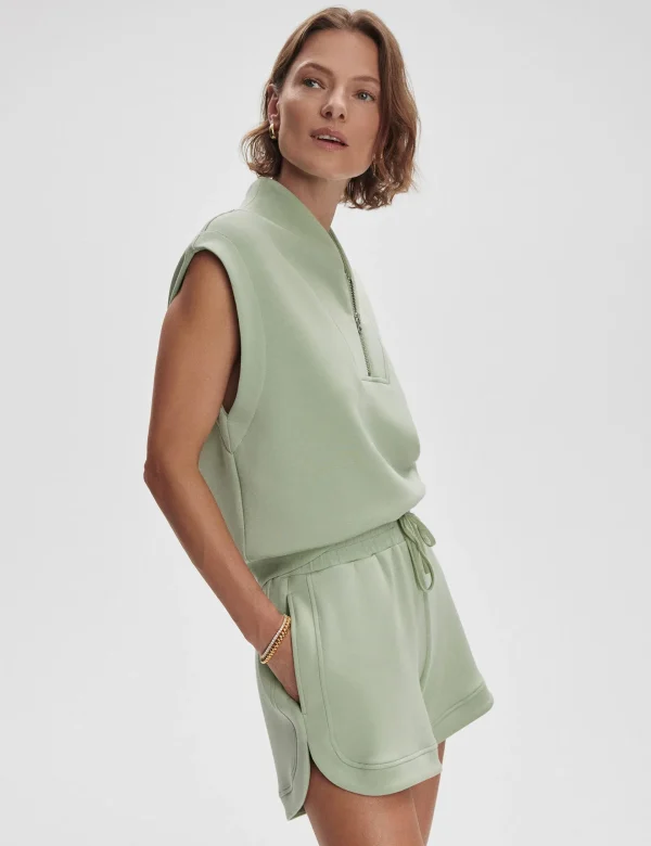 Ollie High Waisted Short 3.5" - Snow Sage - Image 3