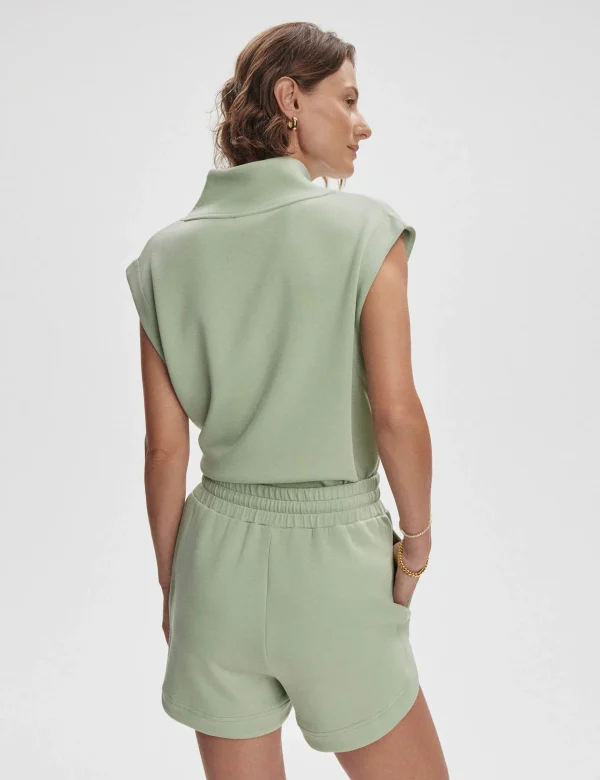 Ollie High Waisted Short 3.5" - Snow Sage - Image 4