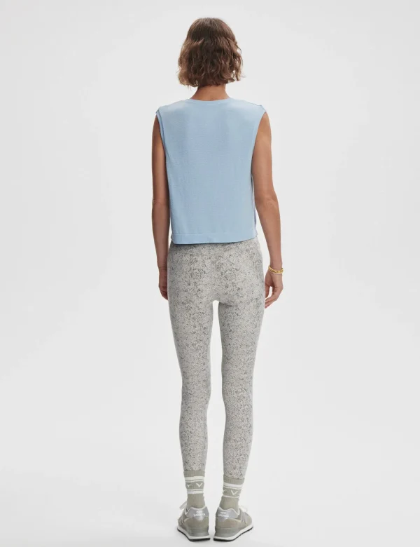 Page Seamless Crop Tank - Cashmere Blue - Image 2