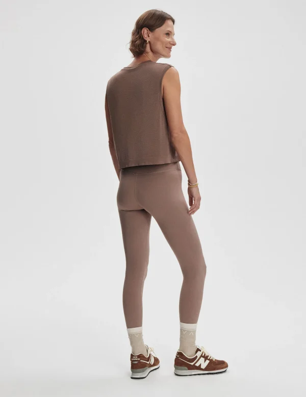 Page Seamless Crop Tank - Deep Taupe - Image 7