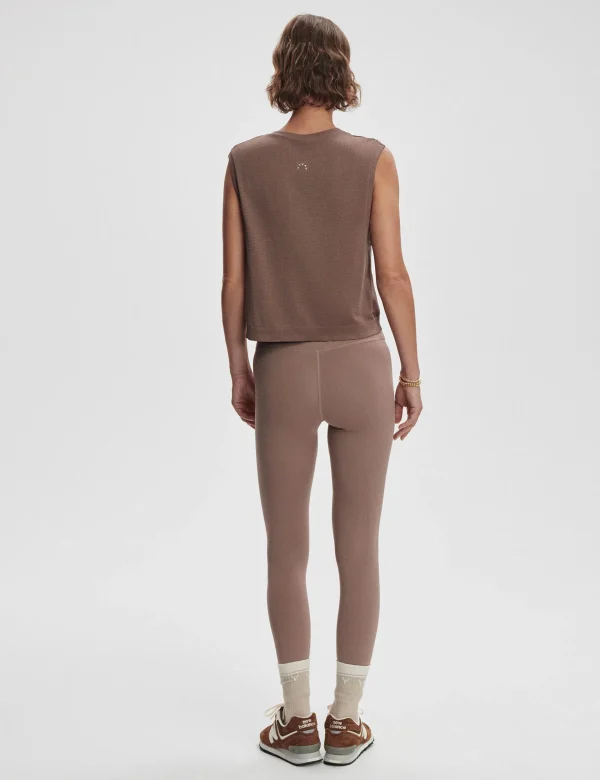 Page Seamless Crop Tank - Deep Taupe - Image 8