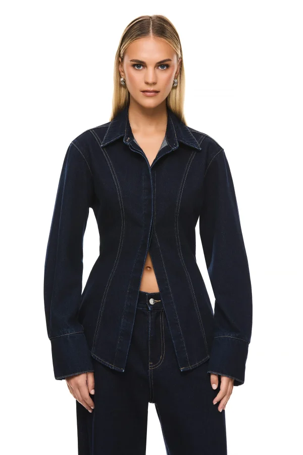 THE WATSON DARK INDIGO SHIRT