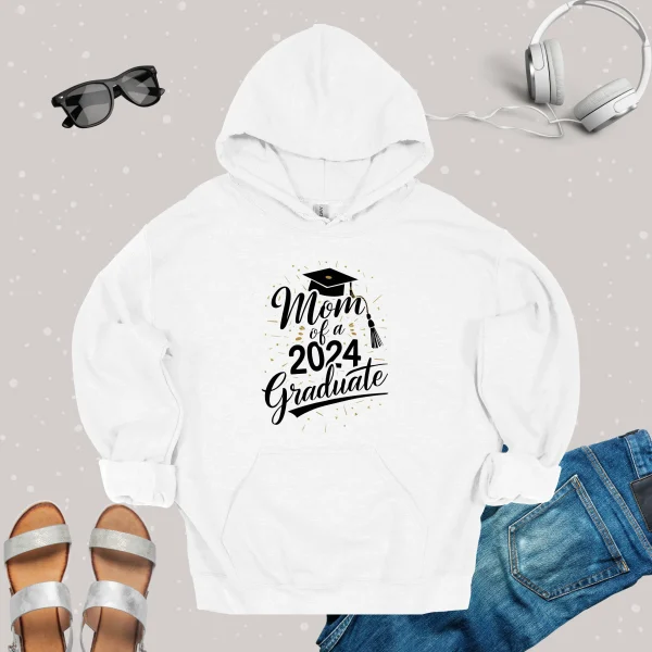 Mom of a 2024 Graduate Hoodie - Image 6