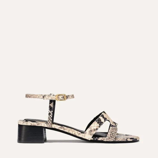 The Yves - Natural Python Embossed