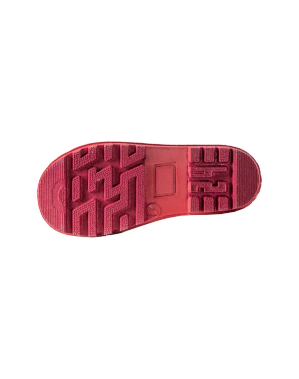 Pink Flowers Loop Handle Rubber Boots - Image 4