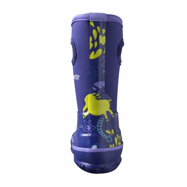 Purple Unicorn Neoprene Rain/Snow Boots - Image 3