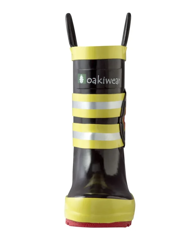 Fireman Rescue Loop Handle Rubber Rain Boots - Image 5