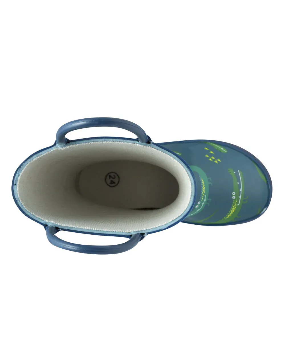 Crocodiles Loop Handle Rubber Rain Boots - Image 3