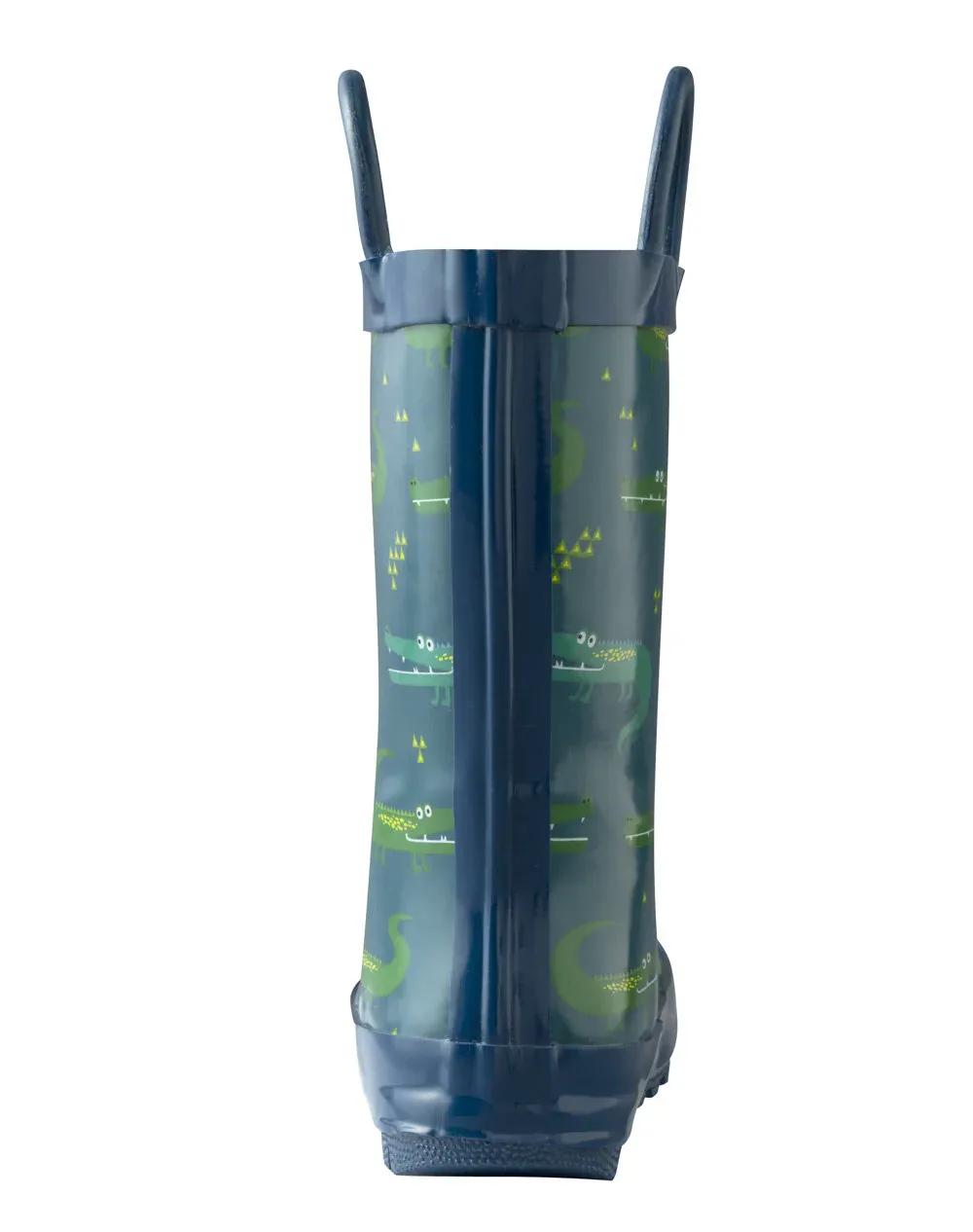 Crocodiles Loop Handle Rubber Rain Boots - Image 6