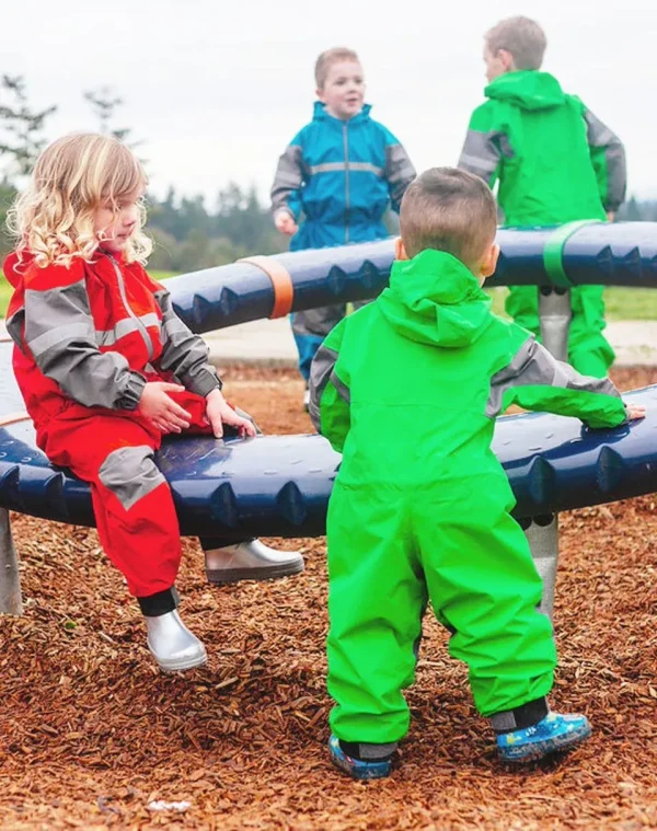 Children's Trail Suit, Classic Green - Image 4