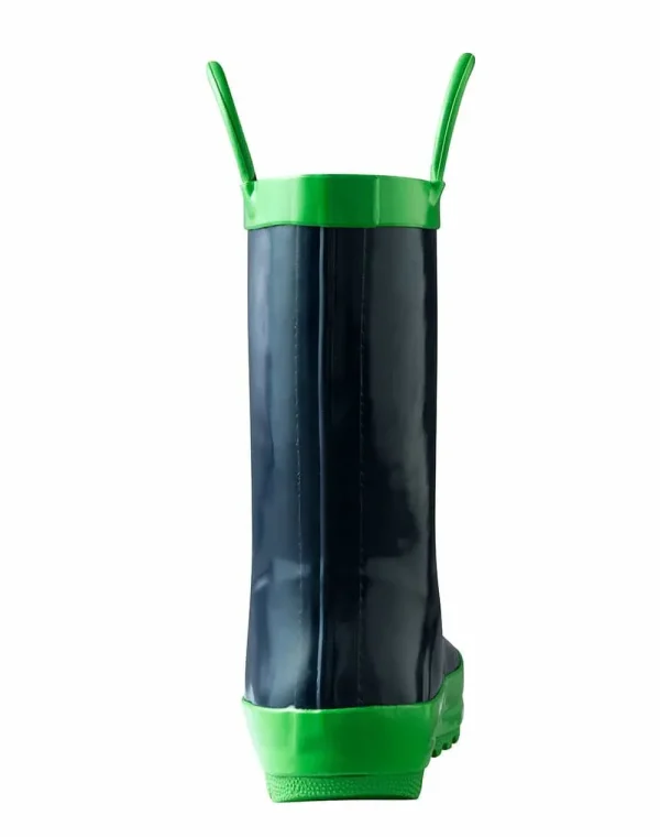 Loop Handle Boots, Navy & Green (Adult) - Image 6
