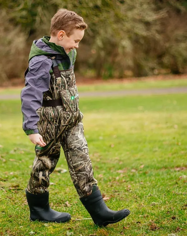 Children's Neoprene Waders, Realtree MAX-5® Camo - Image 2