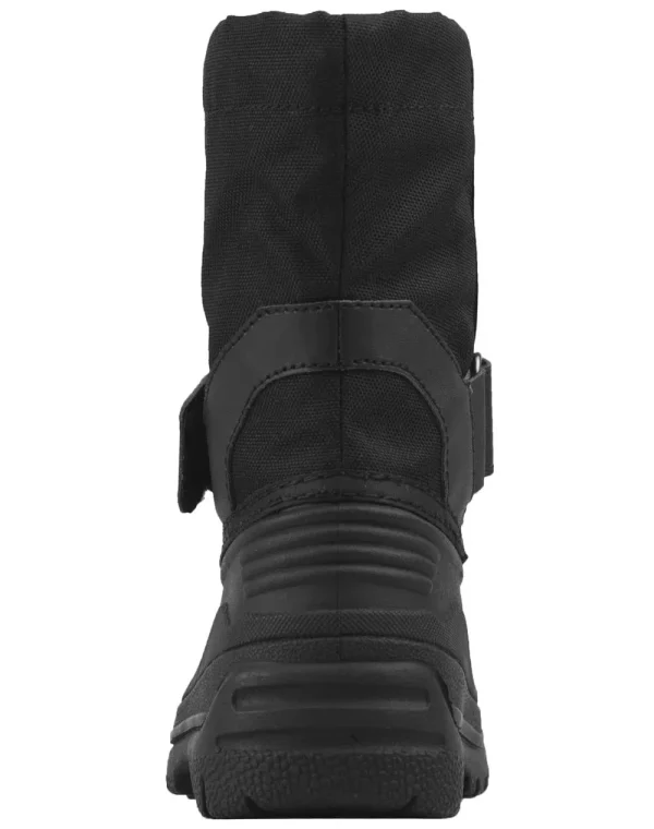 Stealth Black Velcro Snow Boots - Image 6